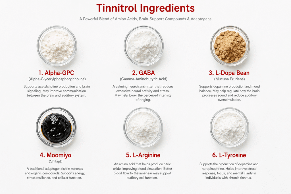 Tinnitrol Ingredients