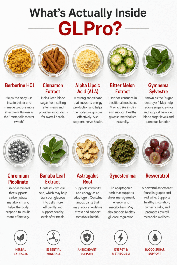 GLPro Ingredients