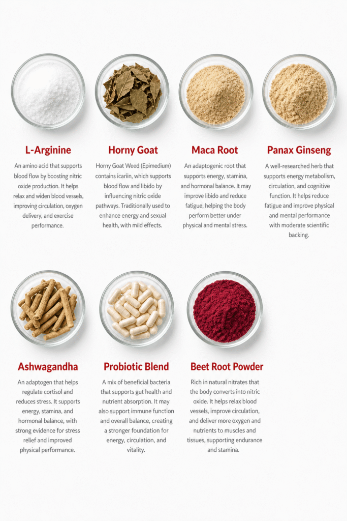Booster Brew Ingredients
